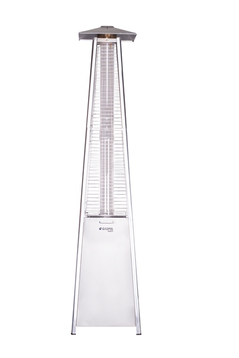 Parasol ogrzewacz gazowy GASPOL Ognista Wieża - srebrny